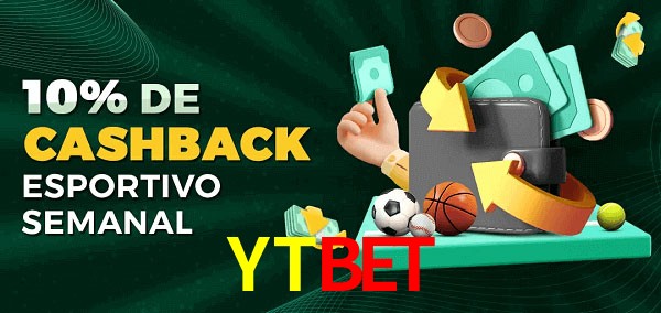 10% de bônus de cashback na YTBET